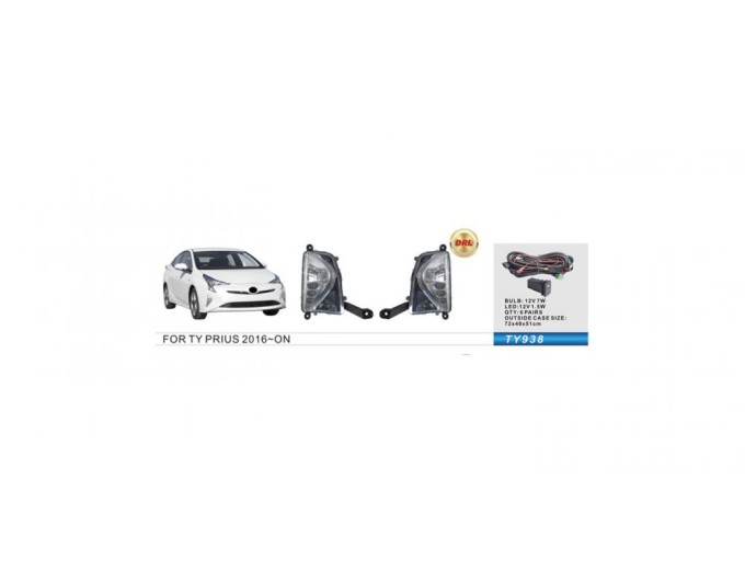 Фара протитуманна DLAA TY-938 Toyota Prius 2015-2022, ціна: 5 404 грн.