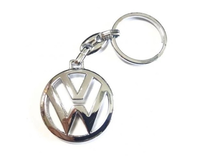 Брелок металлический хромированный Volkswagen, цена: 122 грн.