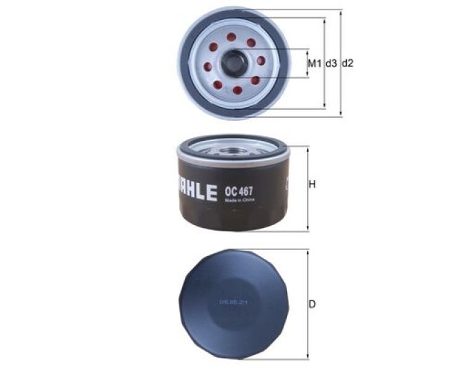 Фільтр оливи KNECHT OC 467, ціна: 273 грн.