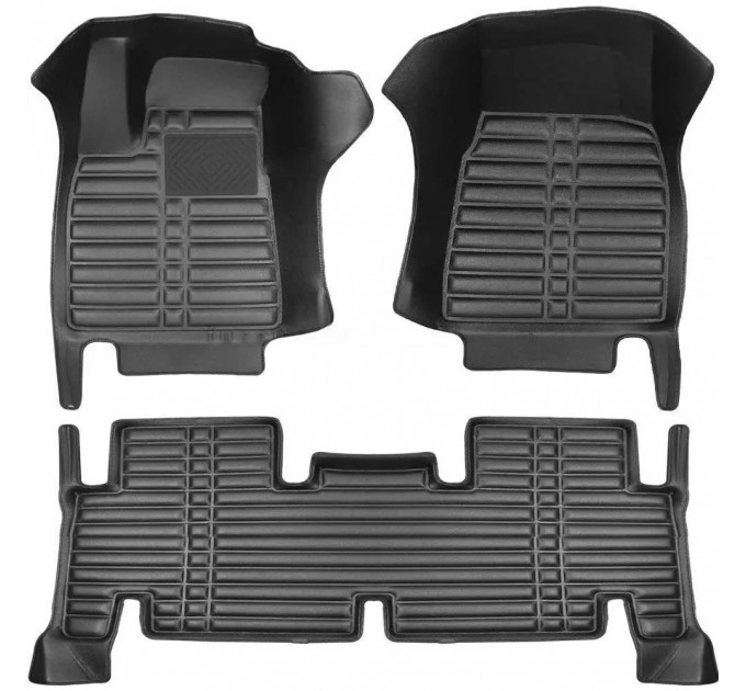 Коврики автомобильные SKOPA KM-65 Tesla Model X второй ряд два кресла 2015+ Black, цена: 4 490 грн.