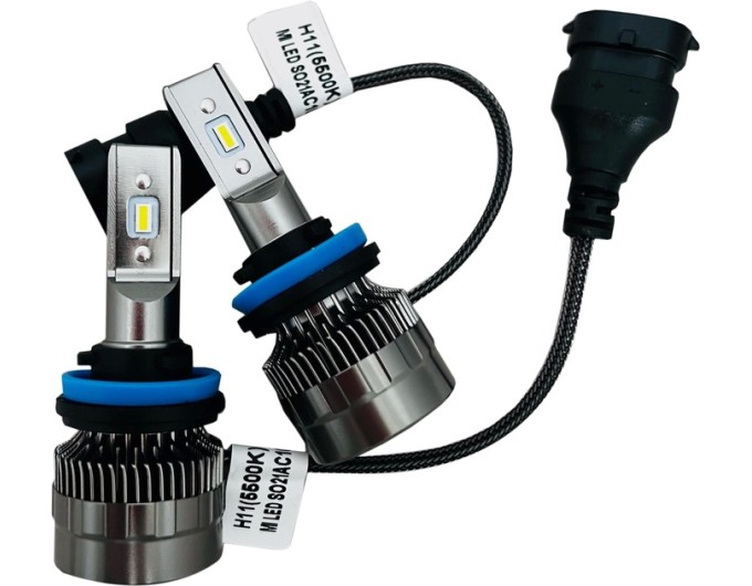 LED лампа Michi MI LED H11 5500K 12-24V (2 шт.), цена: 1 653 грн.