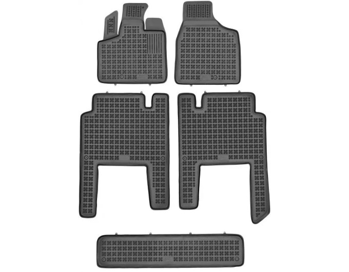 Резиновые коврики в салон REZAW-PLAST Lancia-Chrysler VOYAGER V from 2006 7 seats 203701, цена: 4 022 грн.