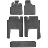 Гумові килимки в салон REZAW-PLAST Lancia-Chrysler VOYAGER V from 2006 7 seats 203701, ціна: 3 168 грн.