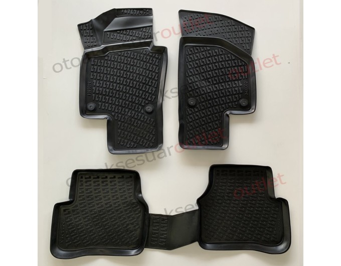 Килимки автомобільні в салон RIZLINE для Volkswagen Passat B7 Європа 2011-2014 (s-3854), ціна: 3 524 грн.