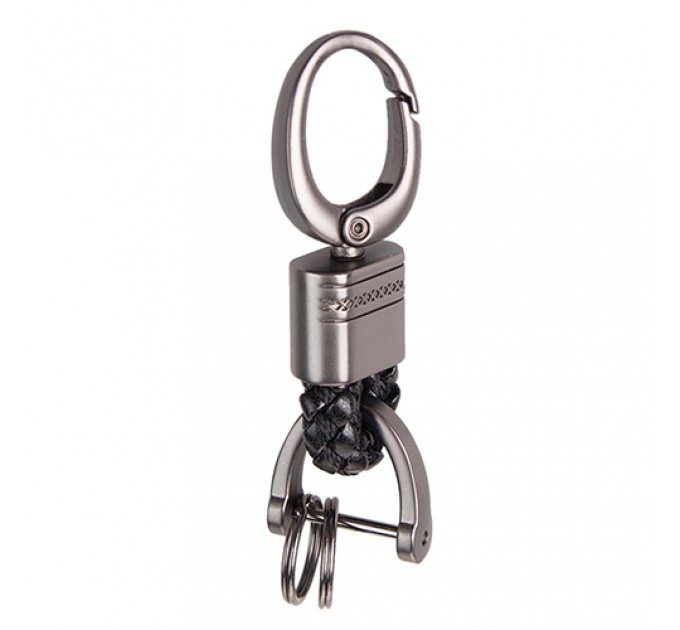 Брелок для ключей плетеный с карабином MINI черный, цена: 130 грн.