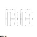 Тормозные колодки Bosch 0 986 461 145, цена: 1 583 грн.