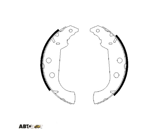 Тормозные колодки Bosch 0986487243, цена: 1 535 грн.