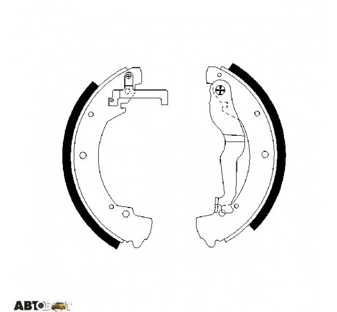 Тормозные колодки Bosch 0 986 487 312, цена: 1 761 грн.