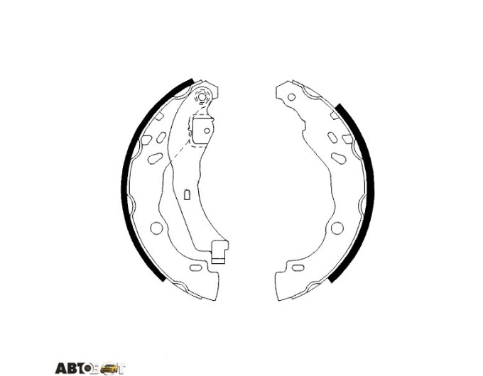 Тормозные колодки Bosch 0 986 487 627, цена: 1 894 грн.