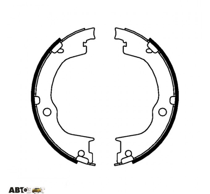 Гальмівні колодки Bosch 0986487730, ціна: 1 152 грн.