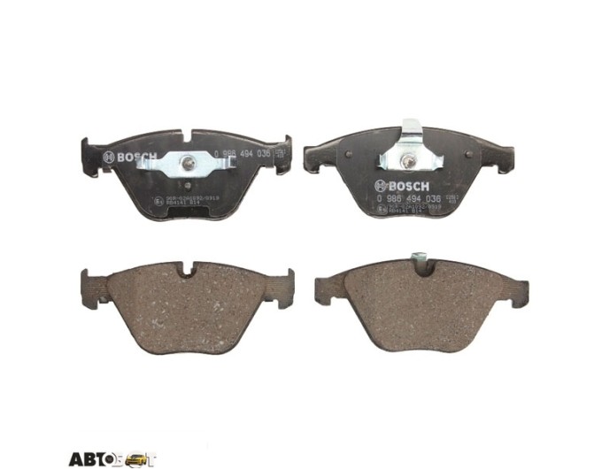 Тормозные колодки Bosch 0986494036, цена: 3 836 грн.