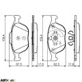 Тормозные колодки Bosch 0 986 495 066, цена: 2 684 грн.