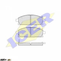 Гальмівні колодки ICER 181521200
