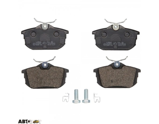 Тормозные колодки BRECK 21861 00 704 10, цена: 1 787 грн.