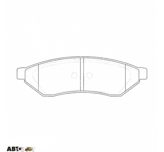 Тормозные колодки ABE C20013ABE, цена: 774 грн.