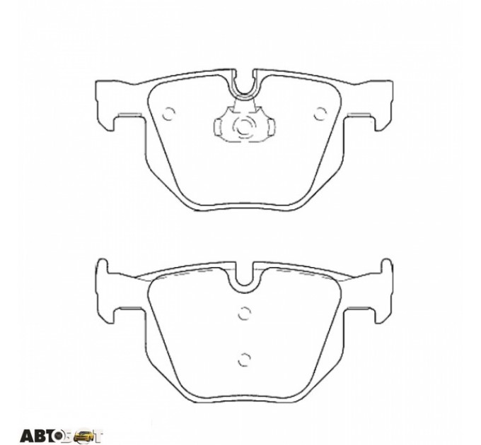 Тормозные колодки ABE C2B020ABE, цена: 1 114 грн.