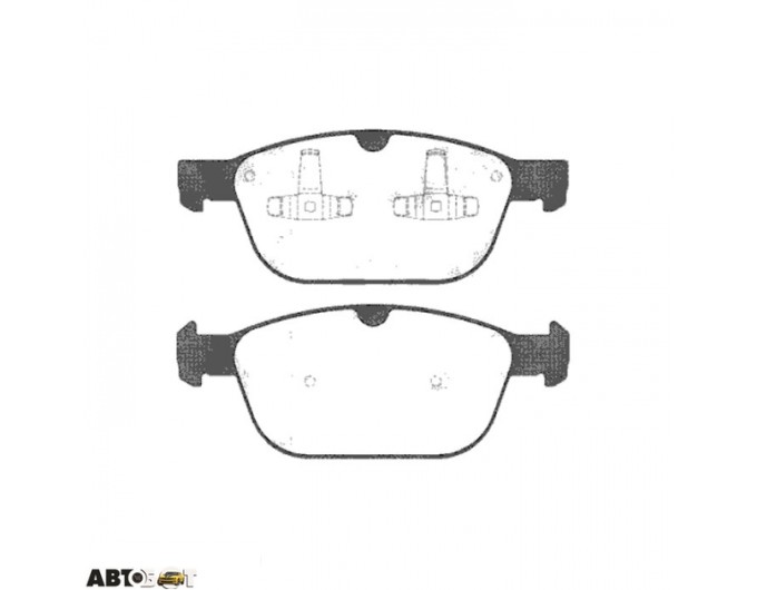 Гальмівні колодки ABE C1V022ABE, ціна: 2 904 грн.