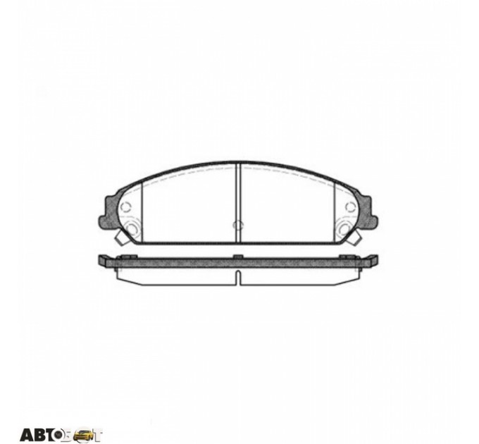 Тормозные колодки ABE C1Y035ABE, цена: 1 635 грн.