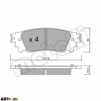 Тормозные колодки METELLI 22-1041-0