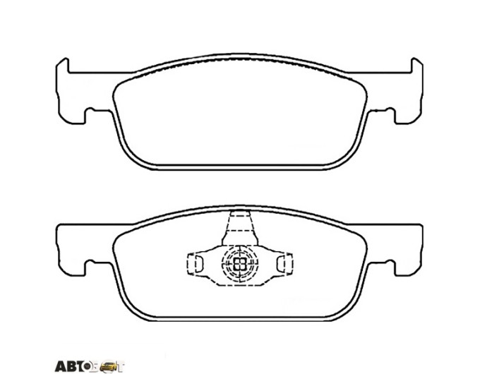 Тормозные колодки Bosch 0 986 424 021, цена: 2 121 грн.