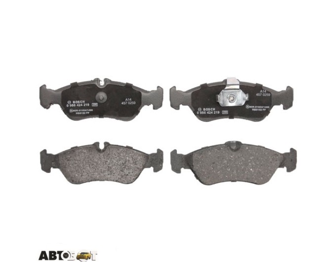 Тормозные колодки Bosch 0 986 424 219, цена: 2 942 грн.