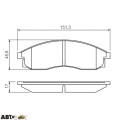 Тормозные колодки Bosch 0 986 424 340, цена: 2 308 грн.