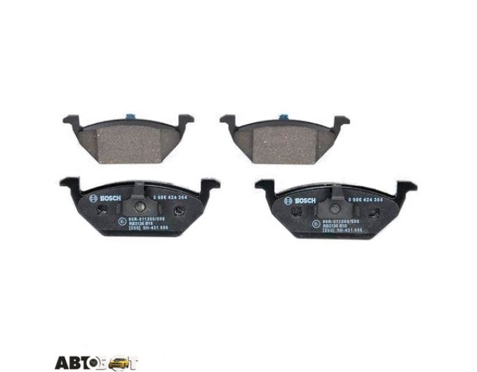 Тормозные колодки Bosch 0 986 424 364, цена: 2 490 грн.
