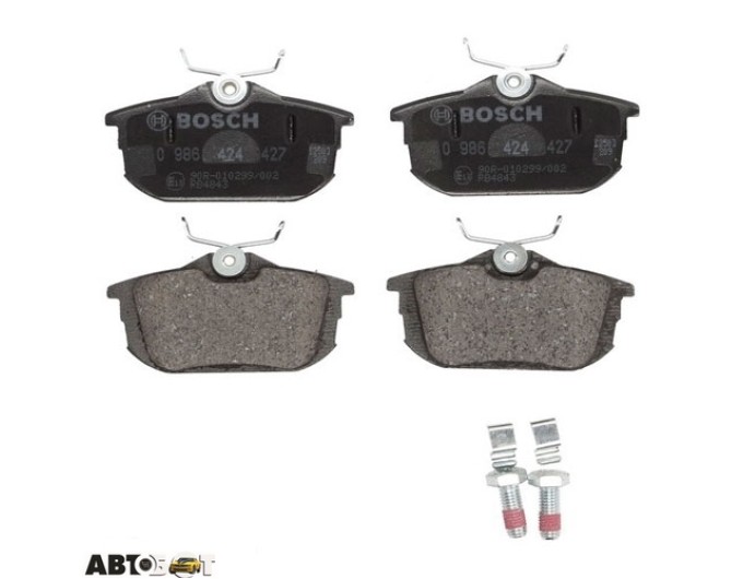 Тормозные колодки Bosch 0 986 424 427, цена: 2 263 грн.