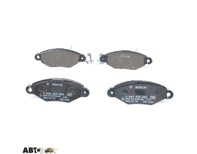 Тормозные колодки Bosch 0 986 424 455, цена: 1 963 грн.
