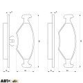 Тормозные колодки Bosch 0 986 424 458, цена: 1 439 грн.