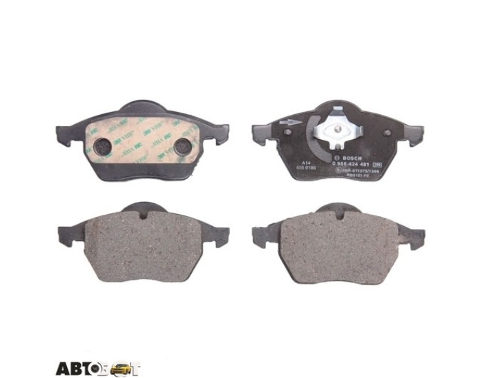 Тормозные колодки Bosch 0 986 424 481, цена: 3 182 грн.