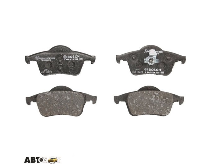 Тормозные колодки Bosch 0 986 424 539, цена: 2 203 грн.