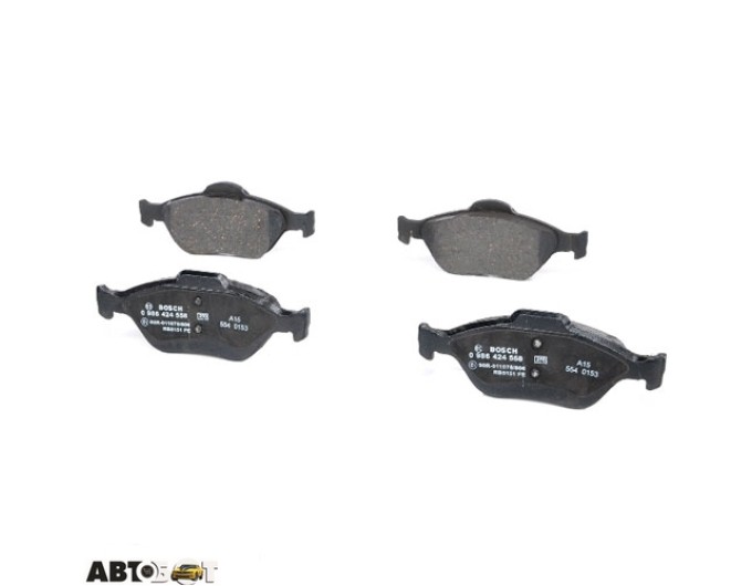 Тормозные колодки Bosch 0986424558, цена: 2 243 грн.
