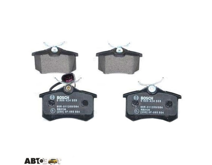 Тормозные колодки Bosch 0 986 424 559, цена: 1 911 грн.