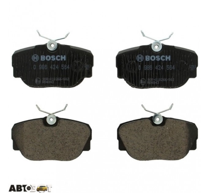 Гальмівні колодки Bosch 0 986 424 564, ціна: 1 001 грн.