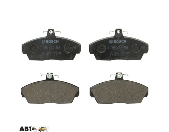 Тормозные колодки Bosch 0 986 424 566, цена: 2 164 грн.