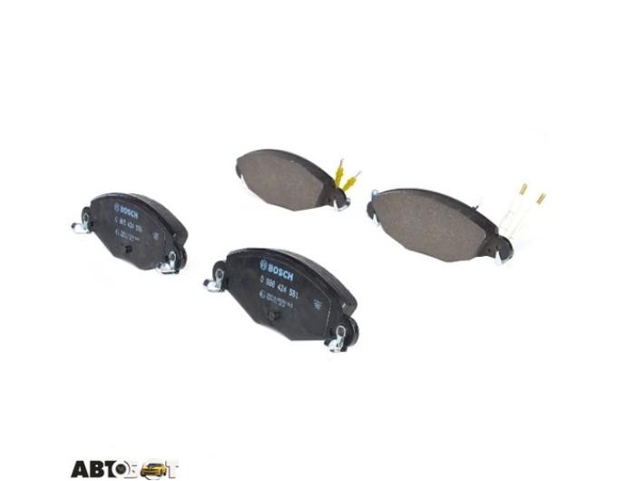 Тормозные колодки Bosch 0 986 424 581, цена: 3 024 грн.