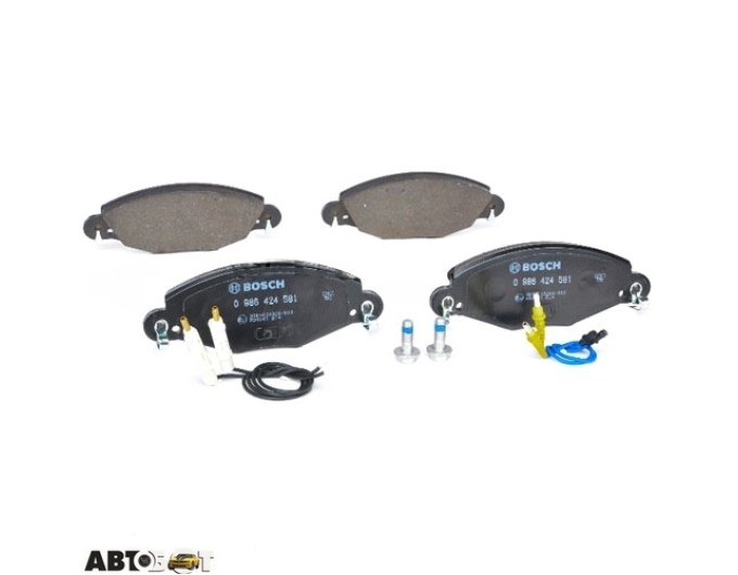 Тормозные колодки Bosch 0 986 424 581, цена: 3 024 грн.