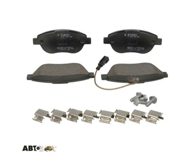 Тормозные колодки Bosch 0 986 424 596, цена: 2 617 грн.