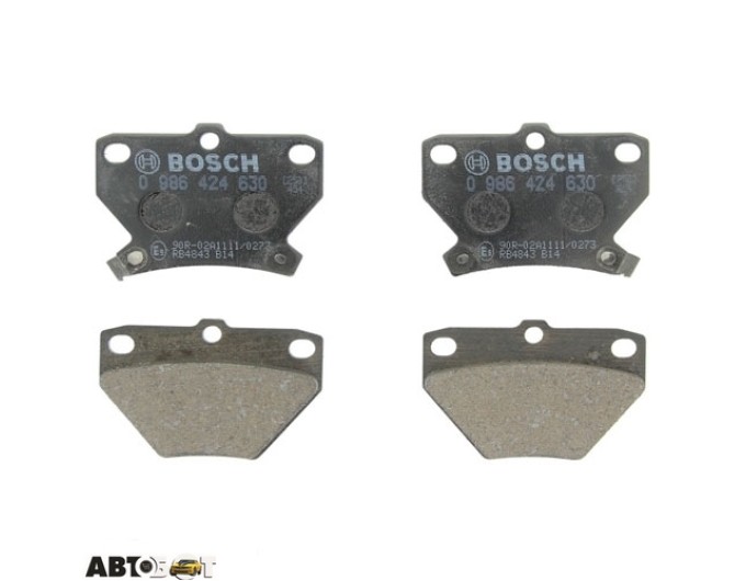Тормозные колодки Bosch 0 986 424 630, цена: 1 480 грн.