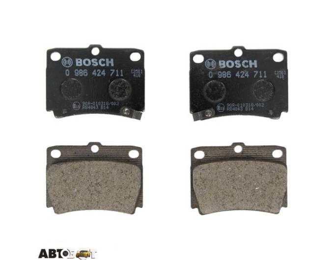 Тормозные колодки Bosch 0 986 424 711, цена: 2 097 грн.