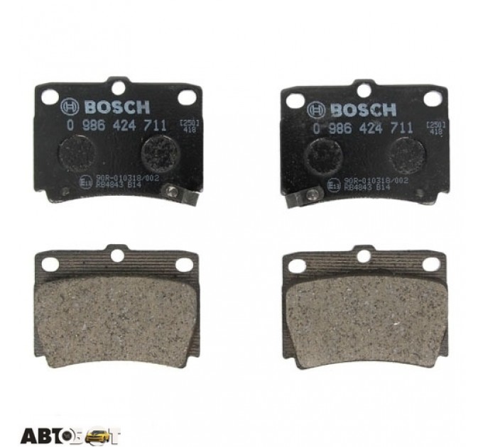 Тормозные колодки Bosch 0 986 424 711, цена: 1 142 грн.