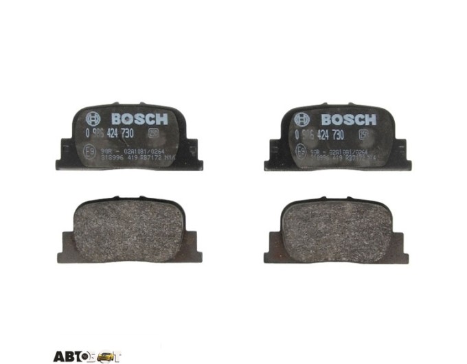 Тормозные колодки Bosch 0 986 424 730, цена: 1 697 грн.