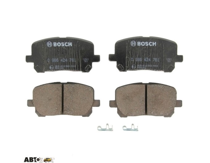 Тормозные колодки Bosch 0 986 424 761, цена: 2 133 грн.