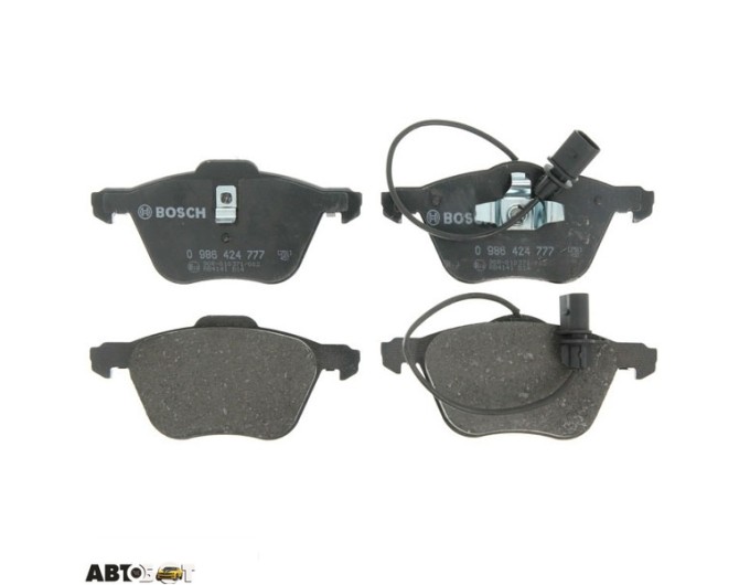 Тормозные колодки Bosch 0 986 424 777, цена: 3 457 грн.