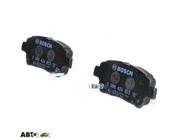 Гальмівні колодки Bosch 0986424803, ціна: 2 102 грн.