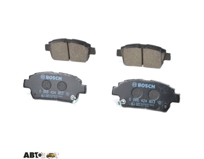 Гальмівні колодки Bosch 0986424803, ціна: 2 102 грн.