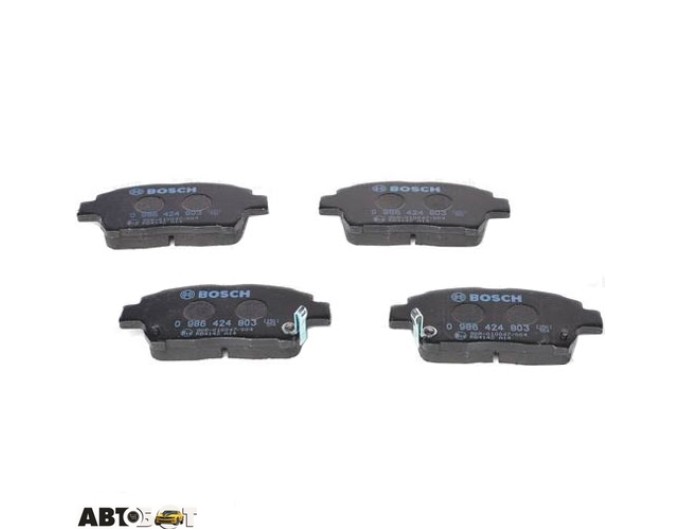 Гальмівні колодки Bosch 0986424803, ціна: 2 102 грн.
