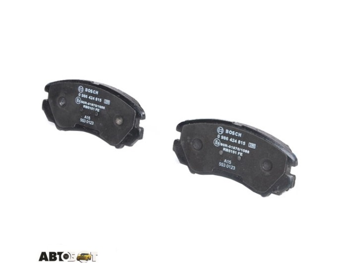 Тормозные колодки Bosch 0 986 424 815, цена: 2 495 грн.