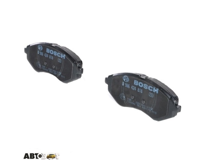 Тормозные колодки Bosch 0 986 424 818, цена: 1 798 грн.
